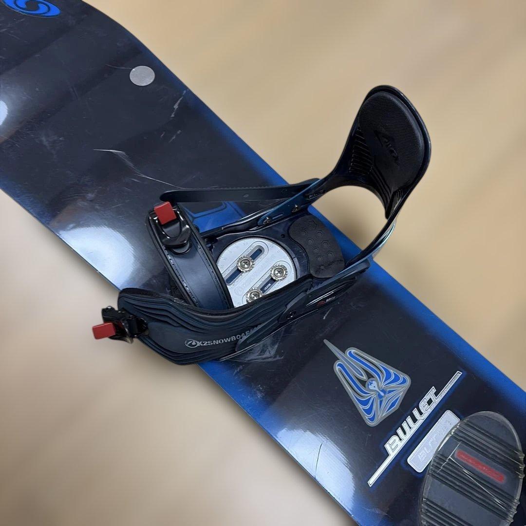 Burton Bullet スノーボード セット、ビンディング　K2 V7