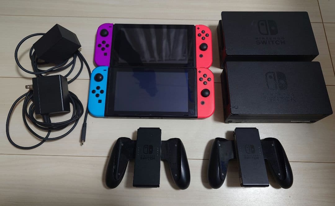 Nintendo Switch 本体・周辺機器2台セット