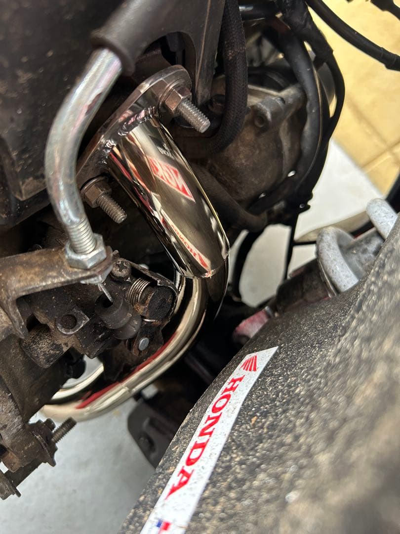 ジャイロX初期中期用　低騒音チャンバー　STXT-2 アリーレーシング　マフラー