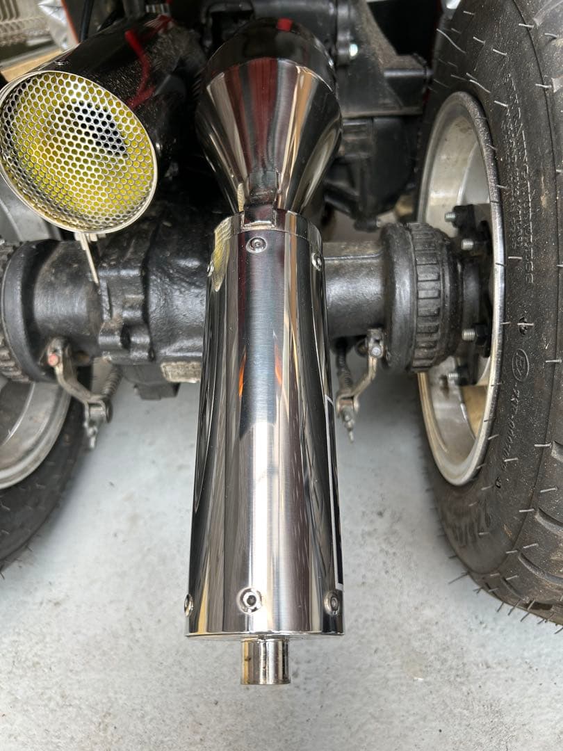 ジャイロX初期中期用　低騒音チャンバー　STXT-2 アリーレーシング　マフラー