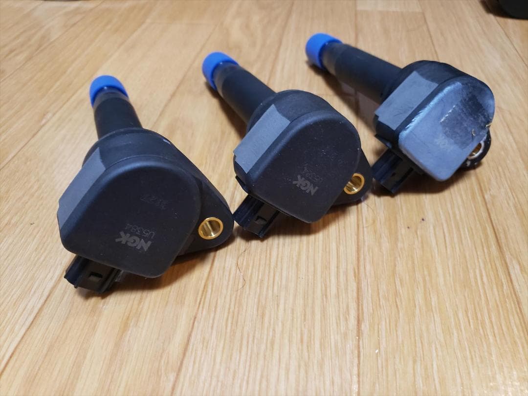 【未使用】HONDA｜NGK　U5384 イグニッションコイル 3個セット