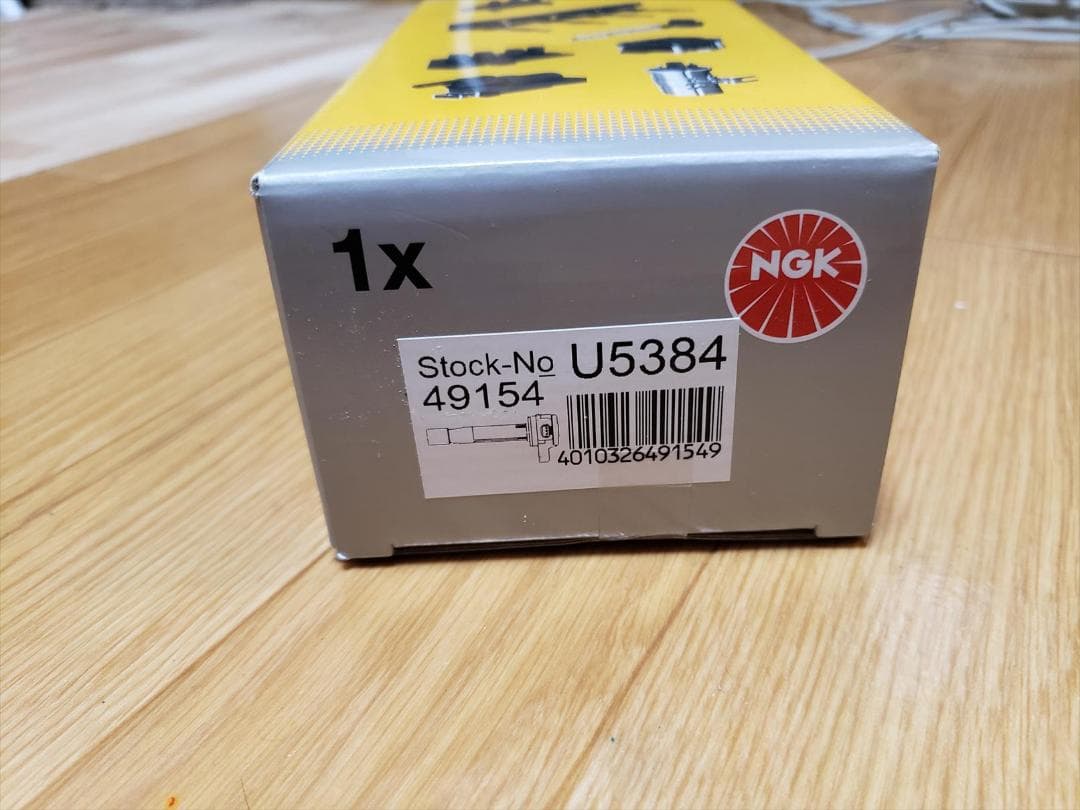 【未使用】HONDA｜NGK　U5384 イグニッションコイル 3個セット