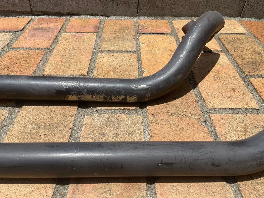 ドラッグスター400 車検対応スラッシュカットマフラー　約50φ