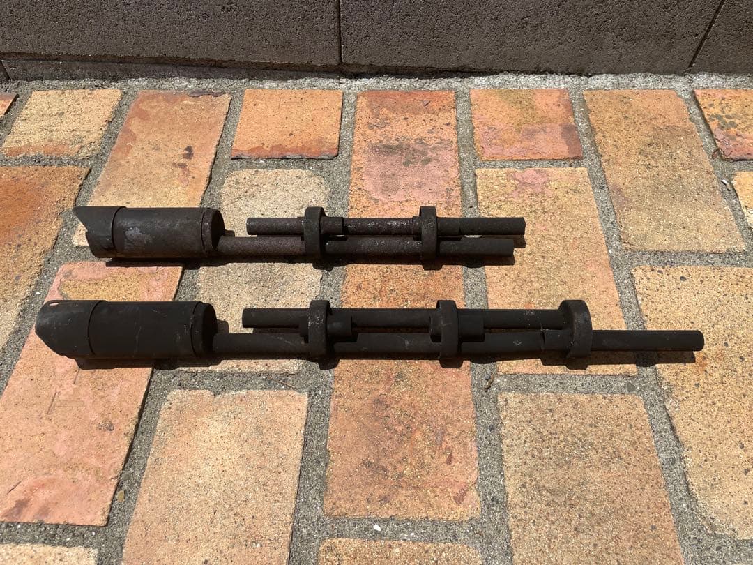 ドラッグスター400 車検対応スラッシュカットマフラー　約50φ