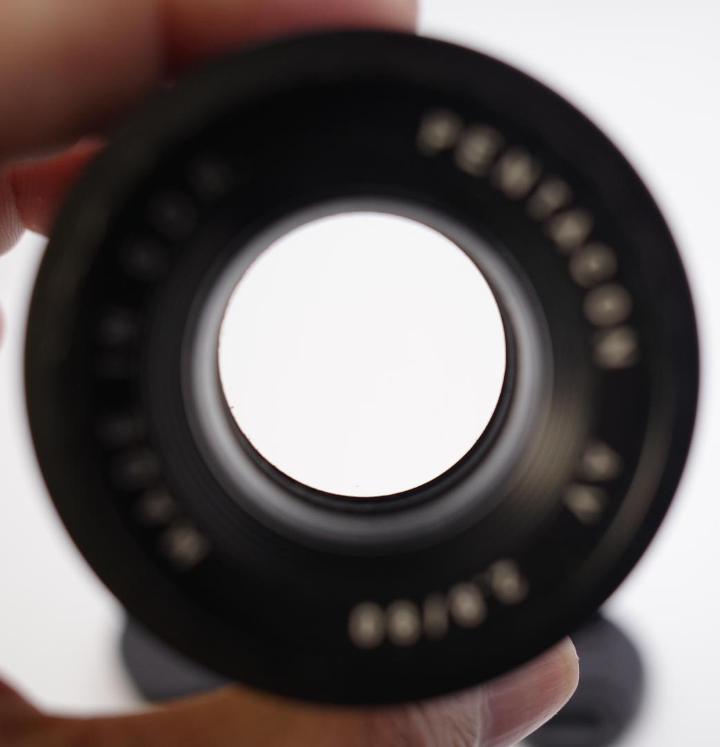 55 未使用　バブルボケレンズ Pentacon（Diaplan)80mmM42