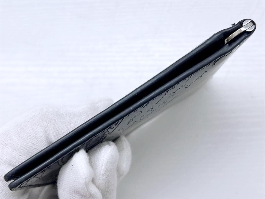 ベルルッティ　フィギュア　スクリットレザー　ビルクリップ　マネークリップ