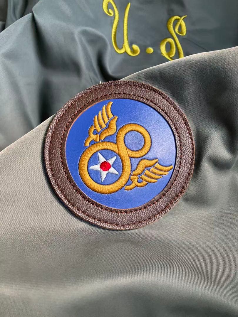 【WEB限定】AVIREX M MA-1フライトジャケット452nd刺繍鷹鷲鳥