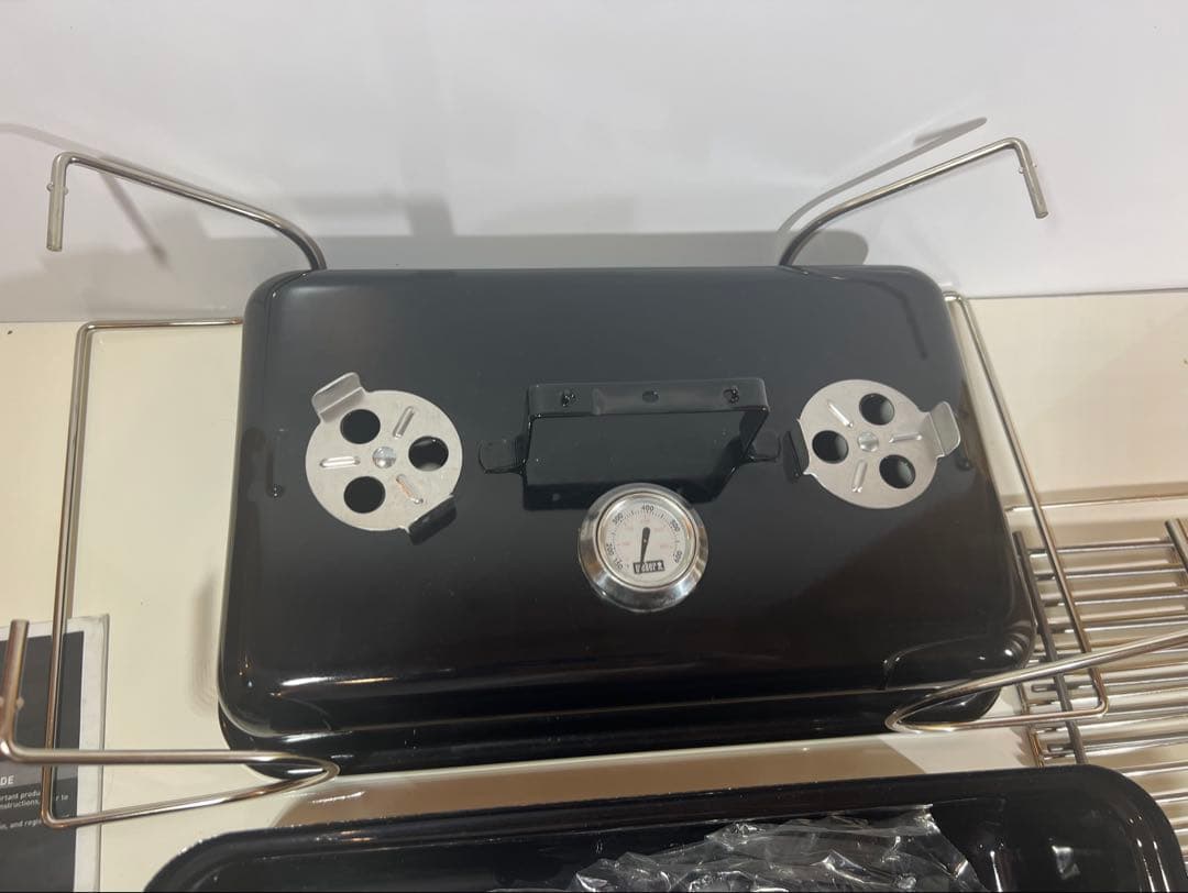 新品未使用長期自宅保管 Weber GO-ANYWHERE チャコールグリル