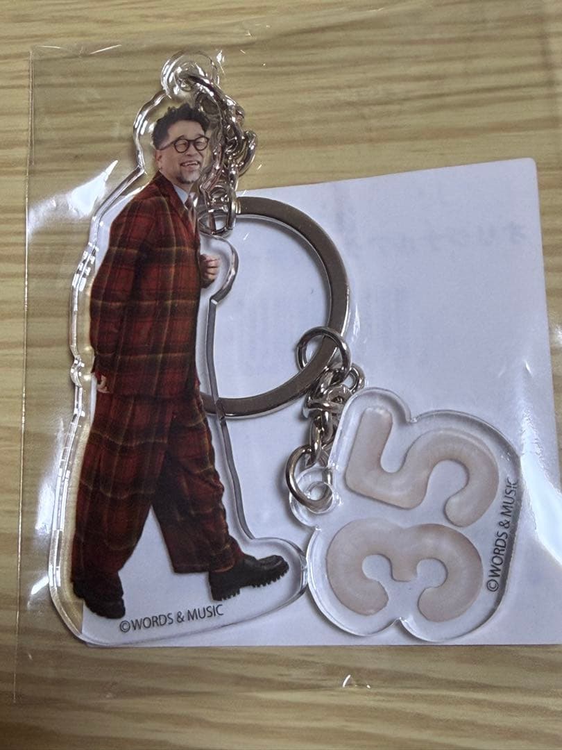 m*】様 槇原敬之さん／オンラインくじ／E賞／クリアーキーホルダーセット【全6種