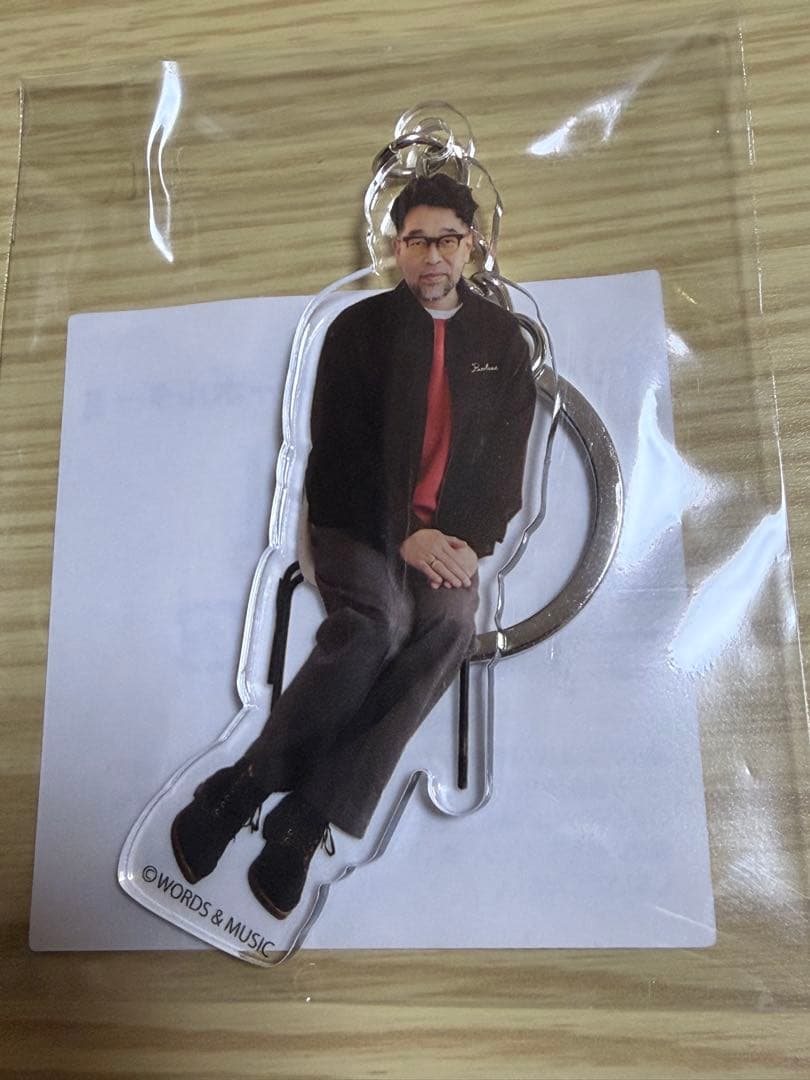 m*】様 槇原敬之さん／オンラインくじ／E賞／クリアーキーホルダーセット【全6種