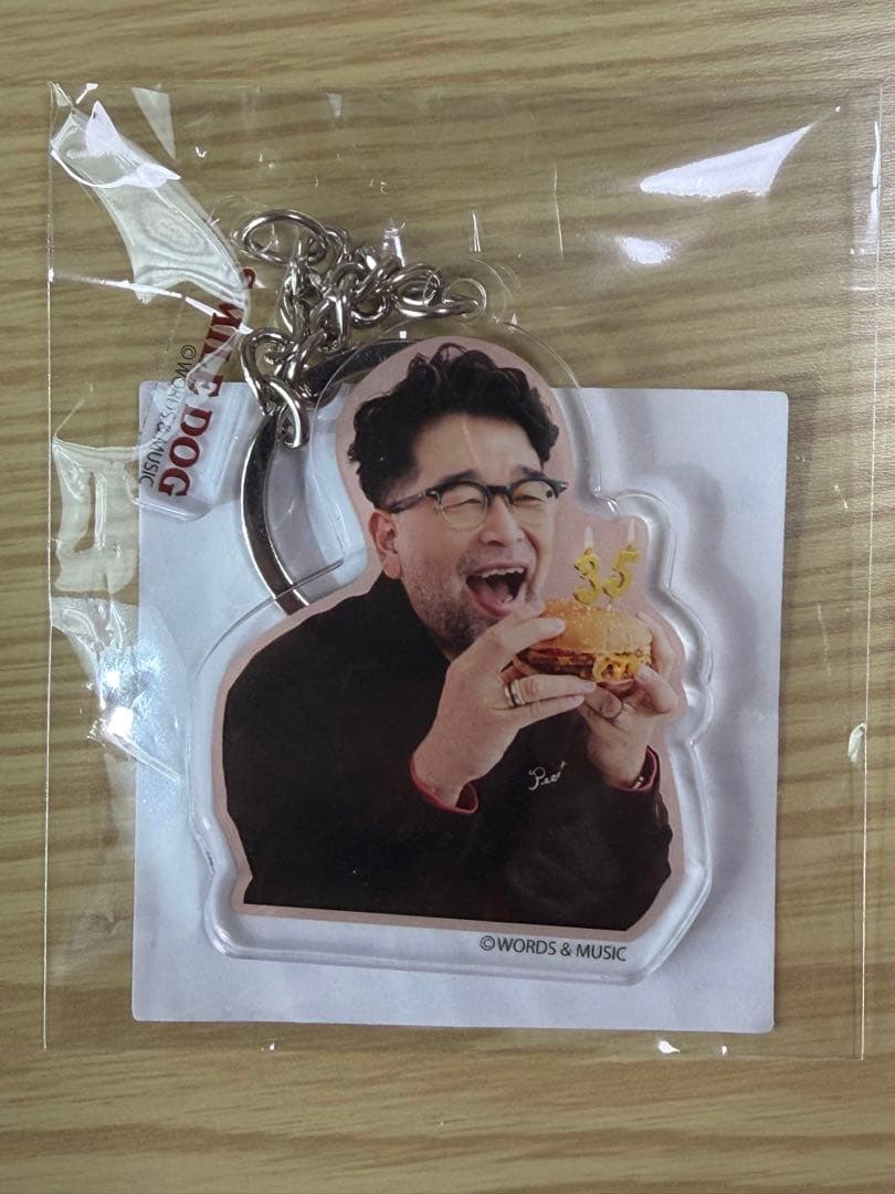 m*】様 槇原敬之さん／オンラインくじ／E賞／クリアーキーホルダーセット【全6種