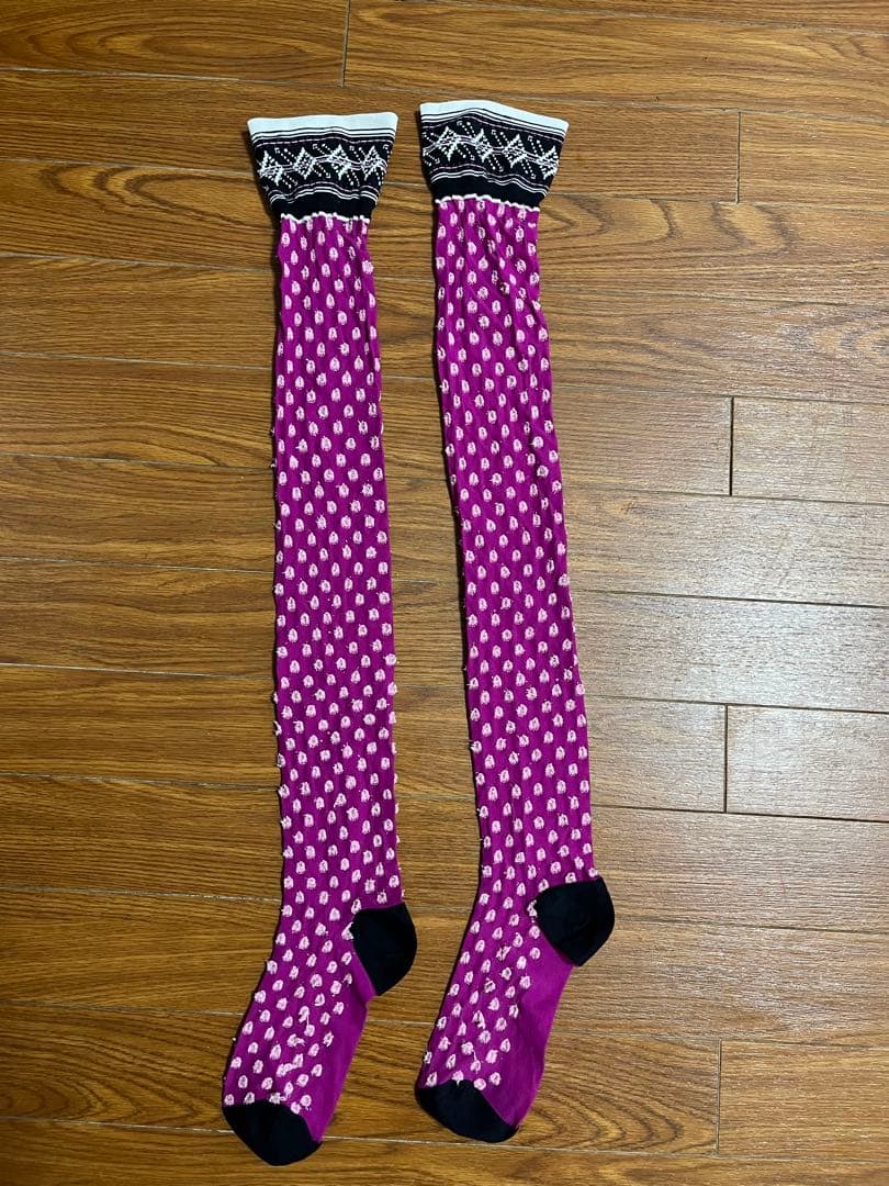 noir kei ninomiya 22aw ニーハイソックス