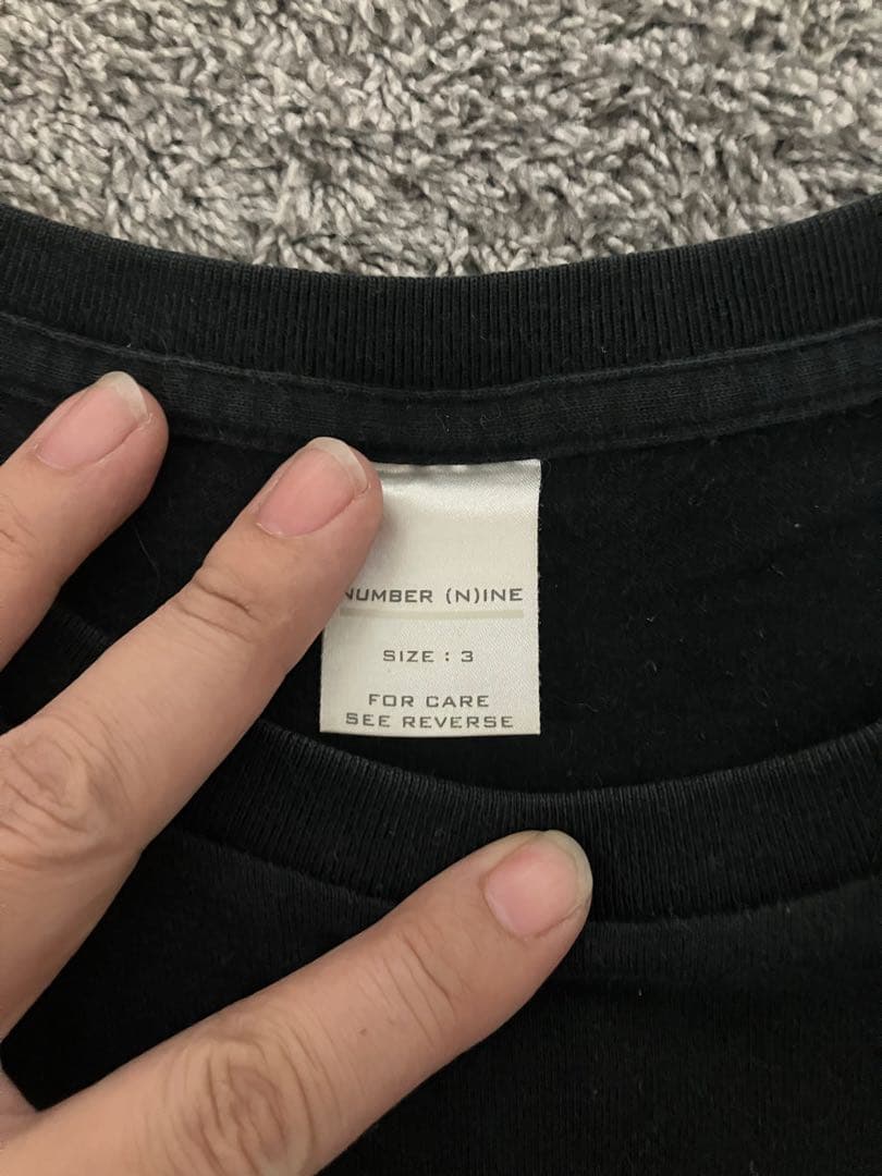 NUMBER (N)INE ナンバーナイン　Tシャツ サイズ3