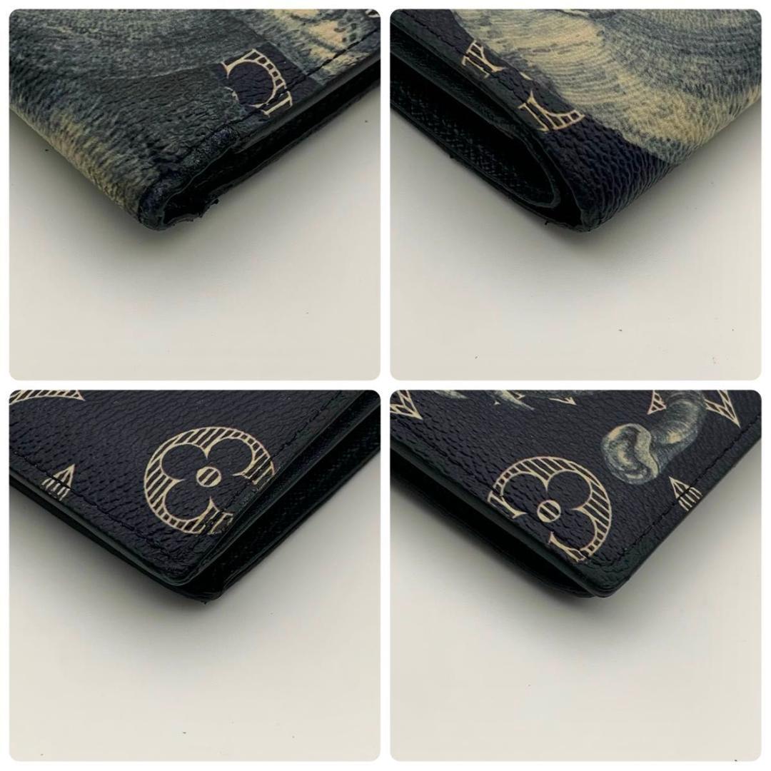 限定 ルイヴィトン ポルトフォイユ マルコ サバンナ 二つ折り 財布 コンパクト