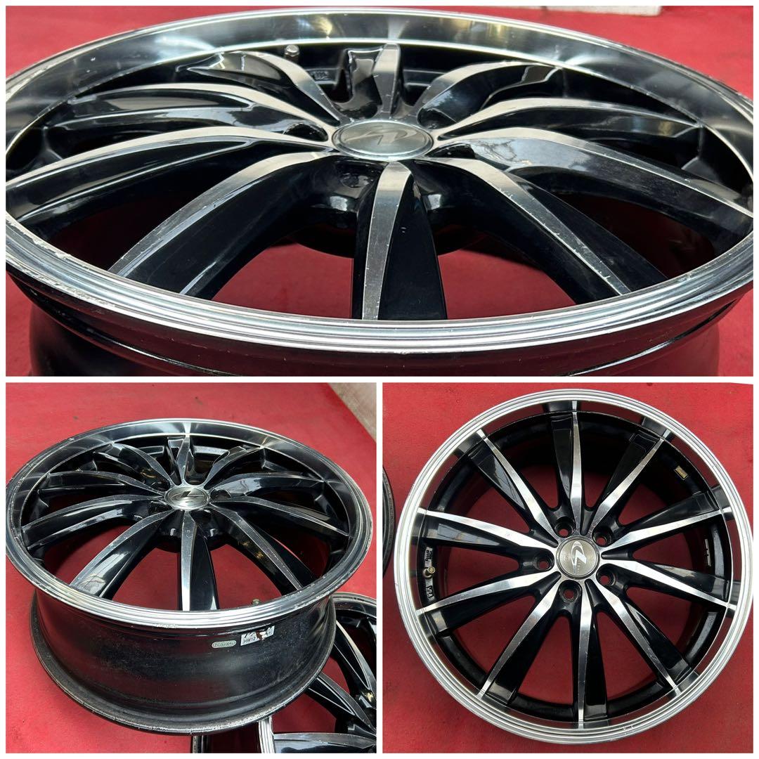 WEDS LEONIS レオニス18インチx7J＋47 PCD100 5穴