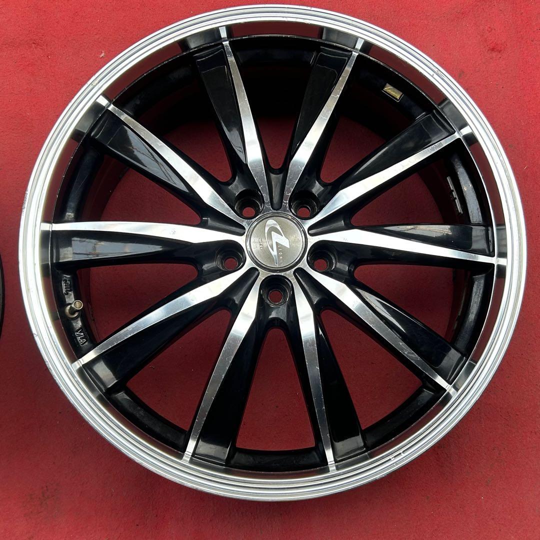 WEDS LEONIS レオニス18インチx7J＋47 PCD100 5穴