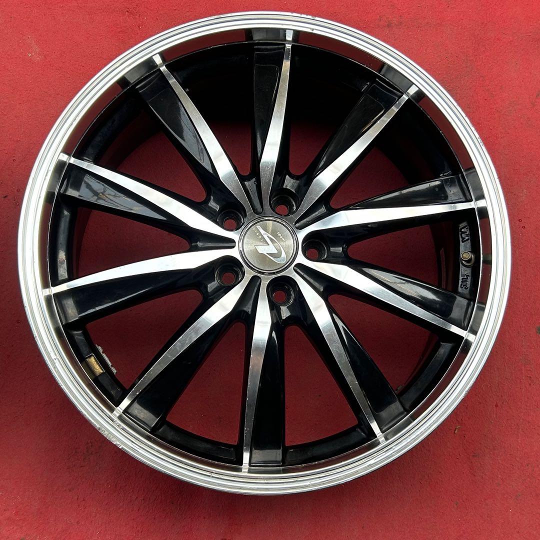 WEDS LEONIS レオニス18インチx7J＋47 PCD100 5穴