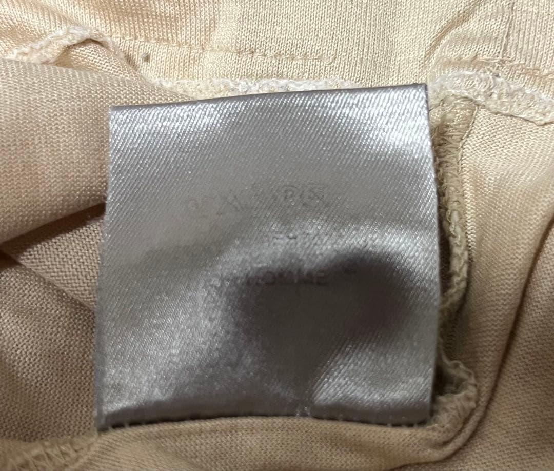 d*7様 難あり Dior homme 04SS strip期 レザーパッチタン