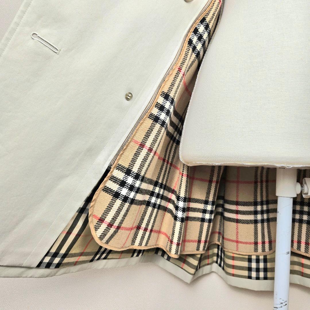 Burberrys バーバリー ライナー付 トレンチコート ノバチェック ロング