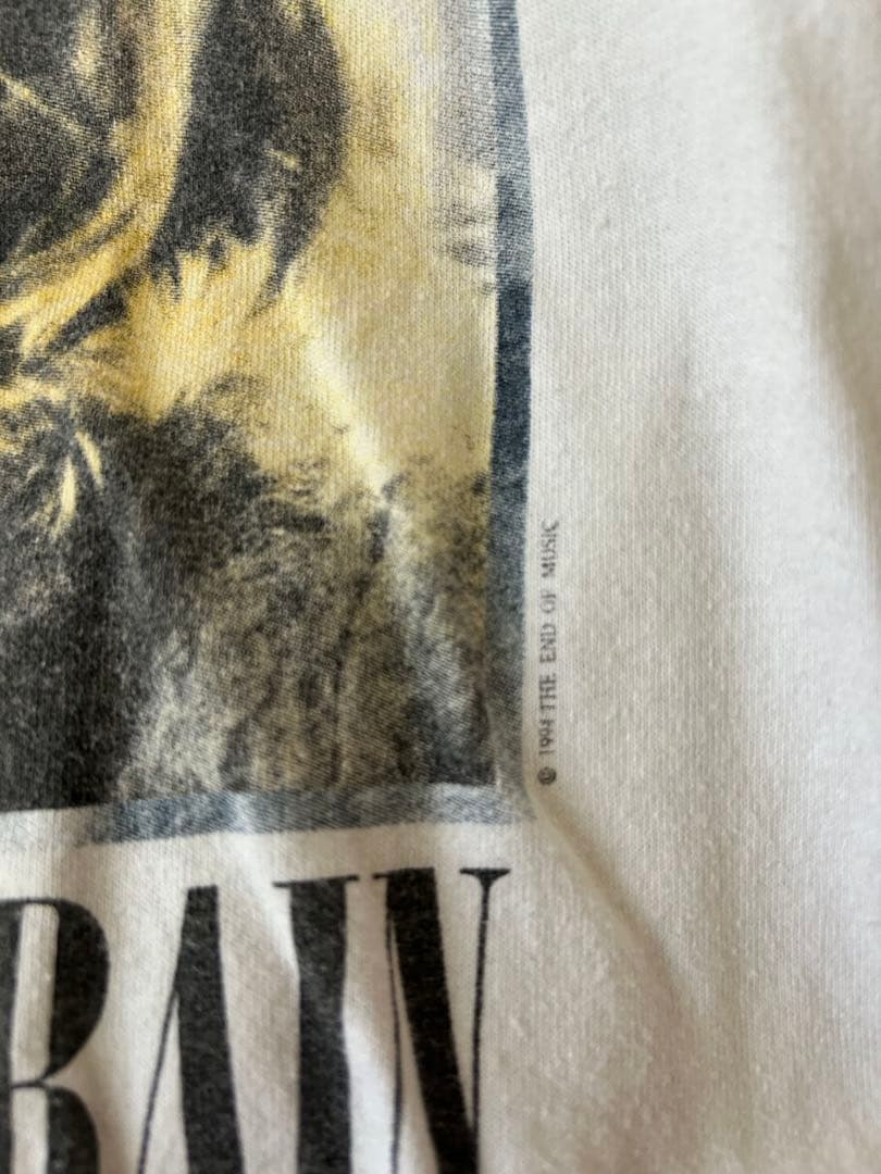 Nirvana  COBAIN 追悼　ロンT ニルヴァーナ