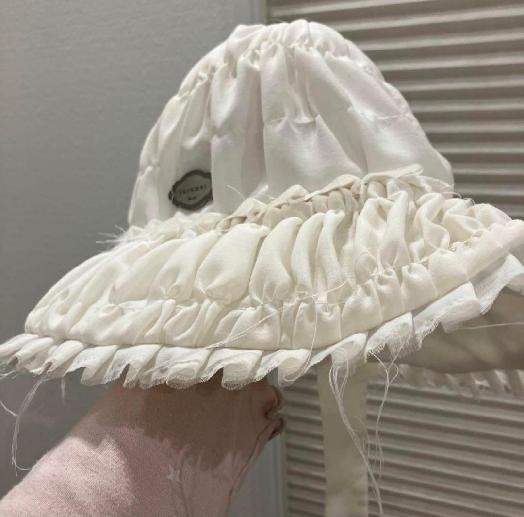 rurumu: 　random pleats hat