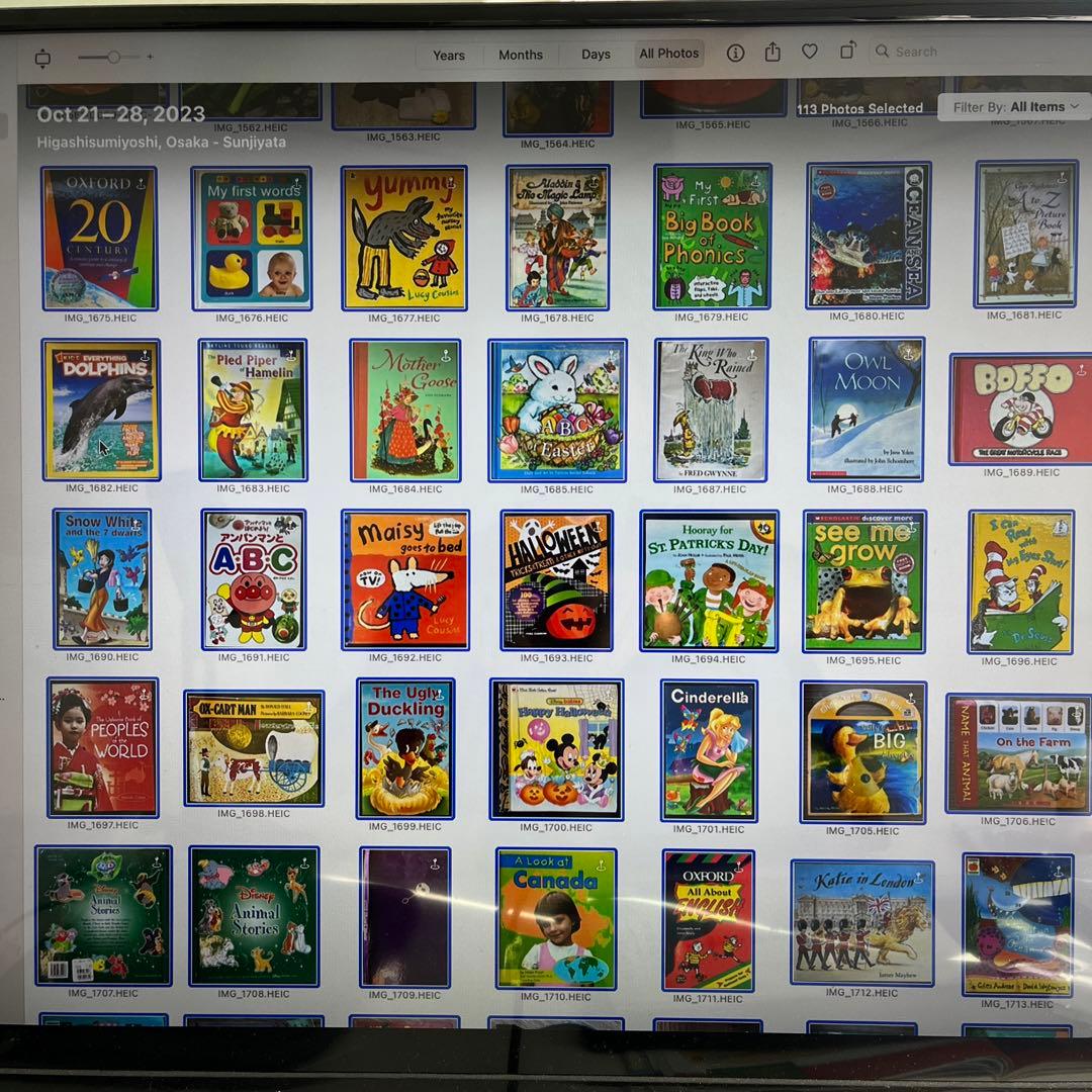 英語の読み物セット（子供向け）と一部教師向け教育ガイド一113冊