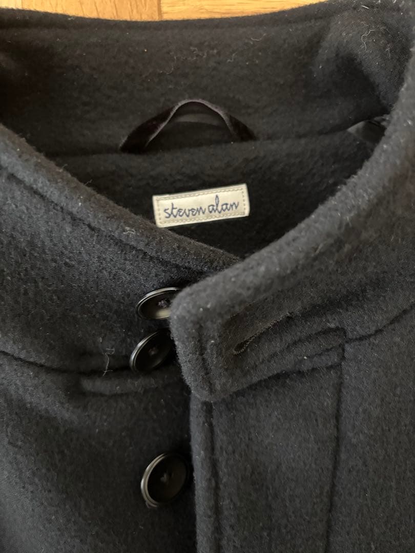＜Steven Alan＞ メルトンスタンドカラーコート
