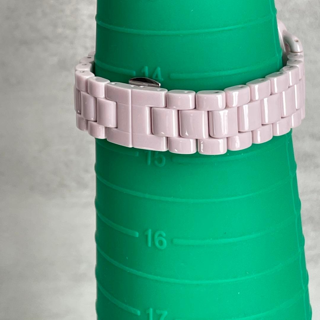 稼動品　美品　COACH コーチ　セラミック　11Pストーン　腕時計