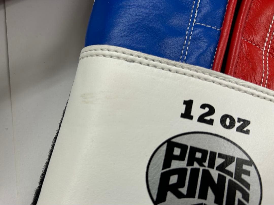 プライズリング　ボクシンググローブ　本革製　12oz