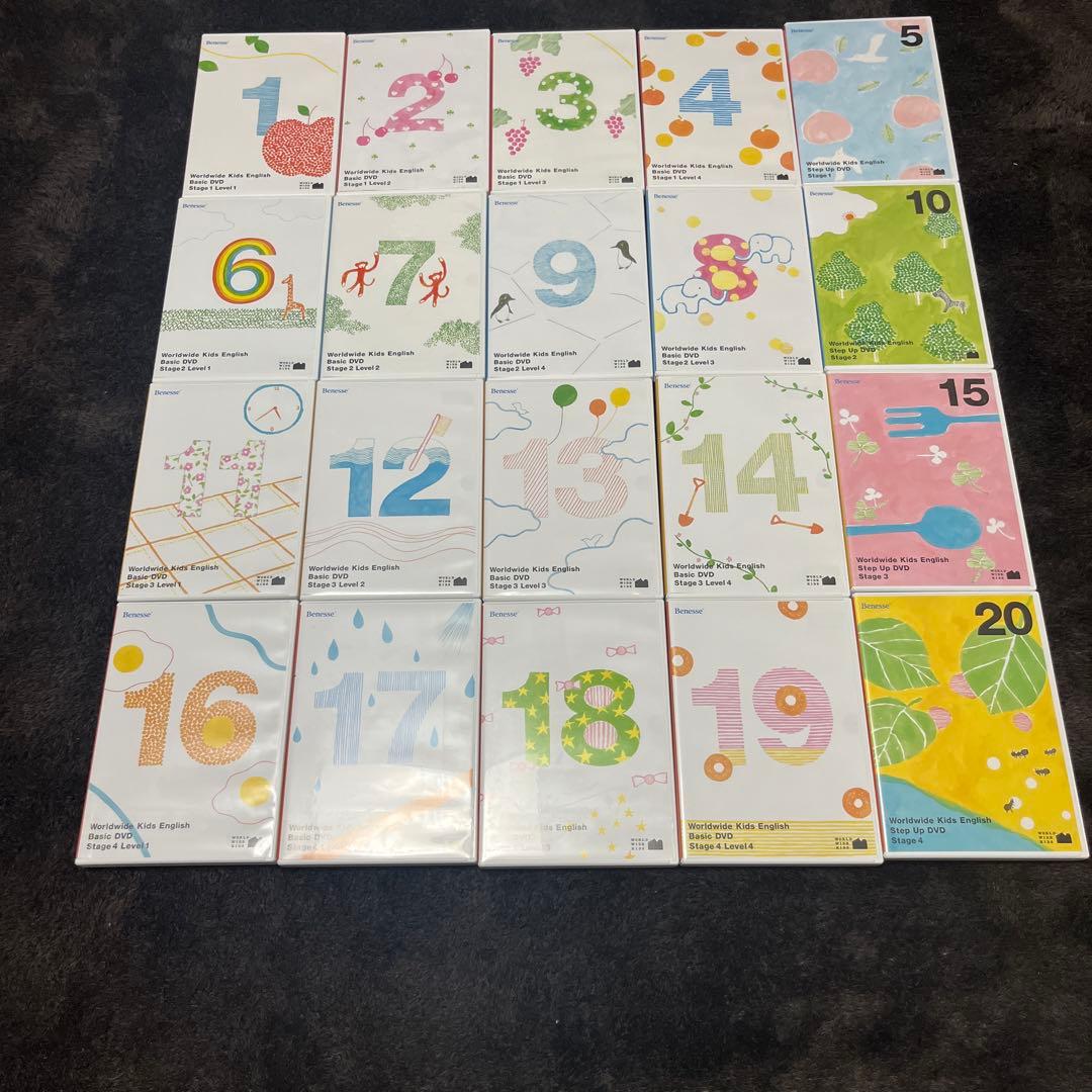 Benesse WORLD WIDE KIDS英語教材　DVD&CD