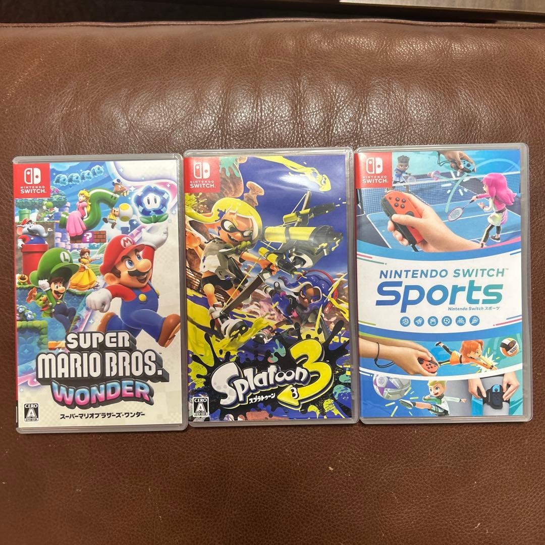 Nintendo Switchソフト3本セット