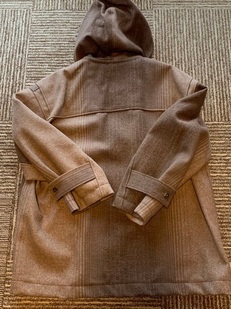 Needles ブラウン ダッフルコート ウール混紡