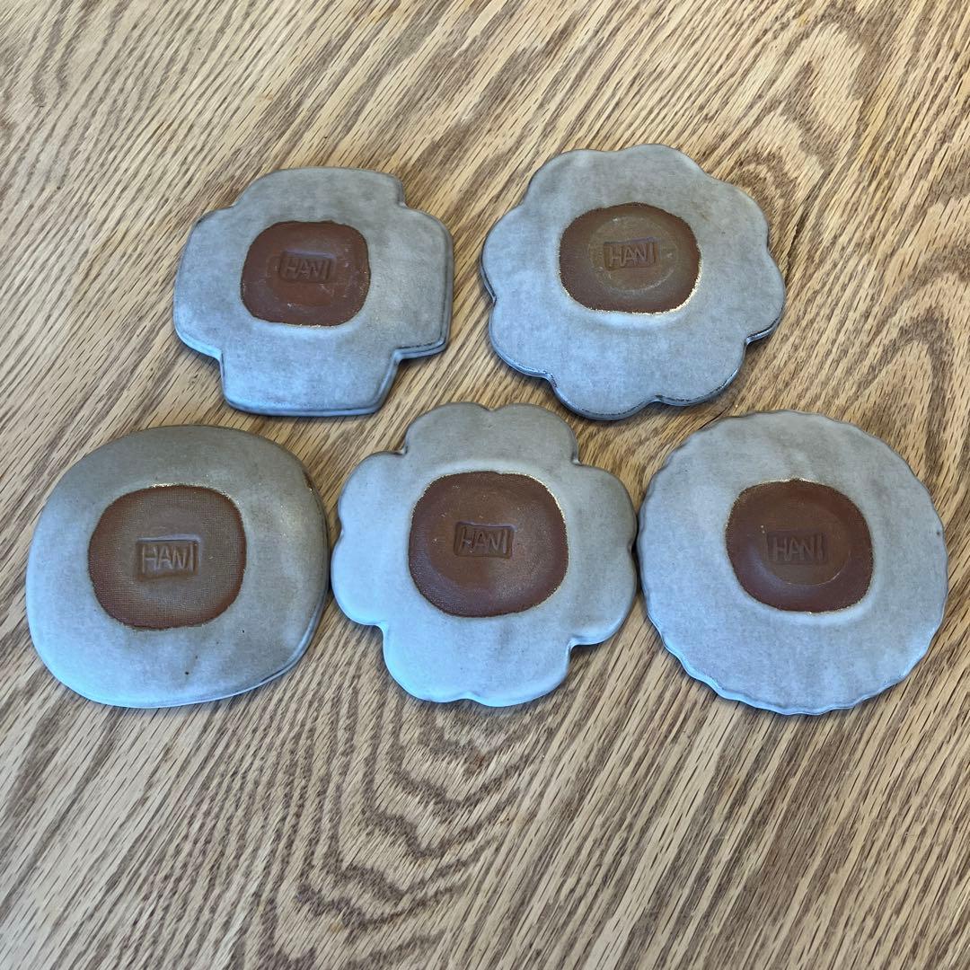 葛西国太郎　HANI 小皿　豆皿　5点