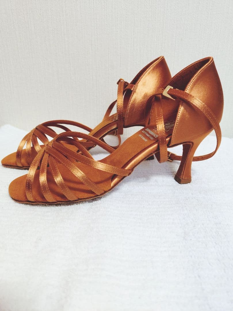 格安新品SUPA 1403ワイドサテンラテンシューズ