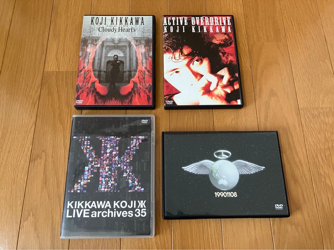 吉川晃司　DVD 4個セット