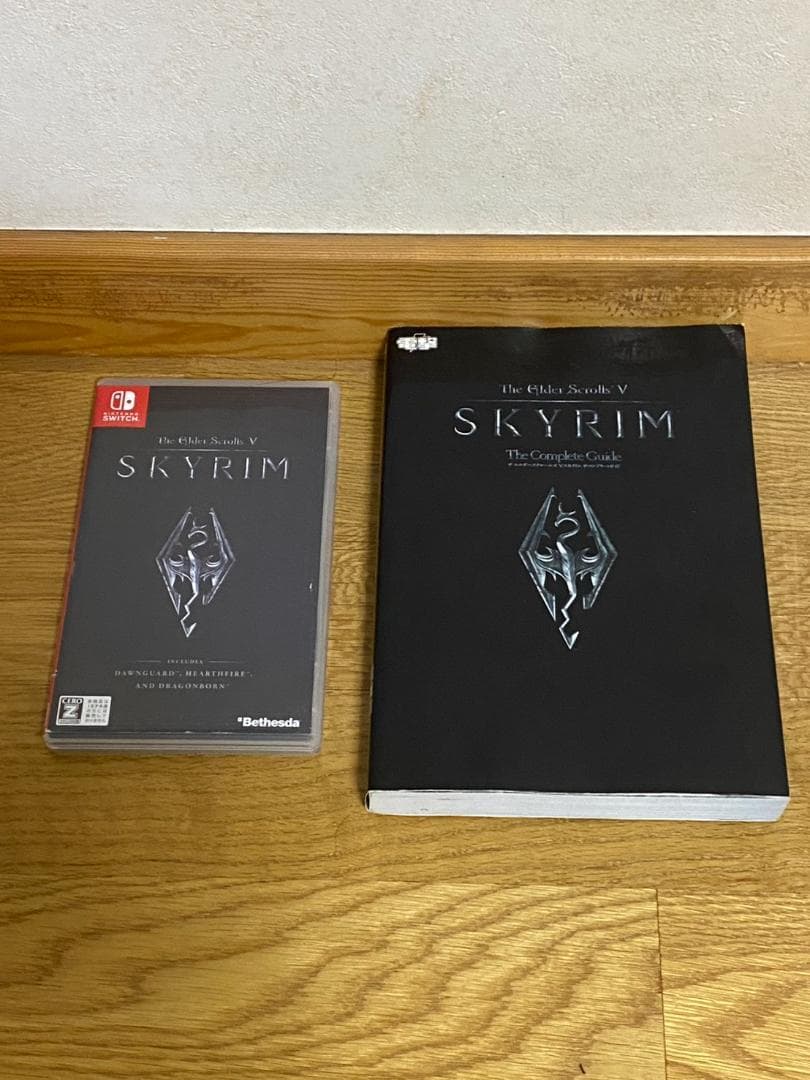 【switch】The Elder Scrolls V:Skyrim攻略本セット