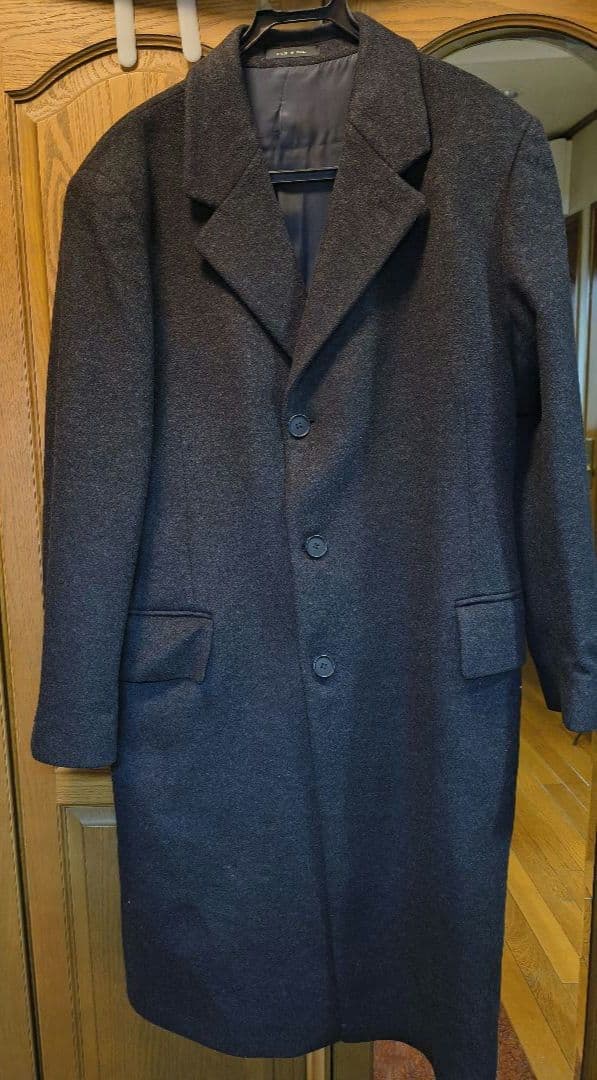 ラ*イ様 Emporio Armani ウールコート メンズ　サイズ48