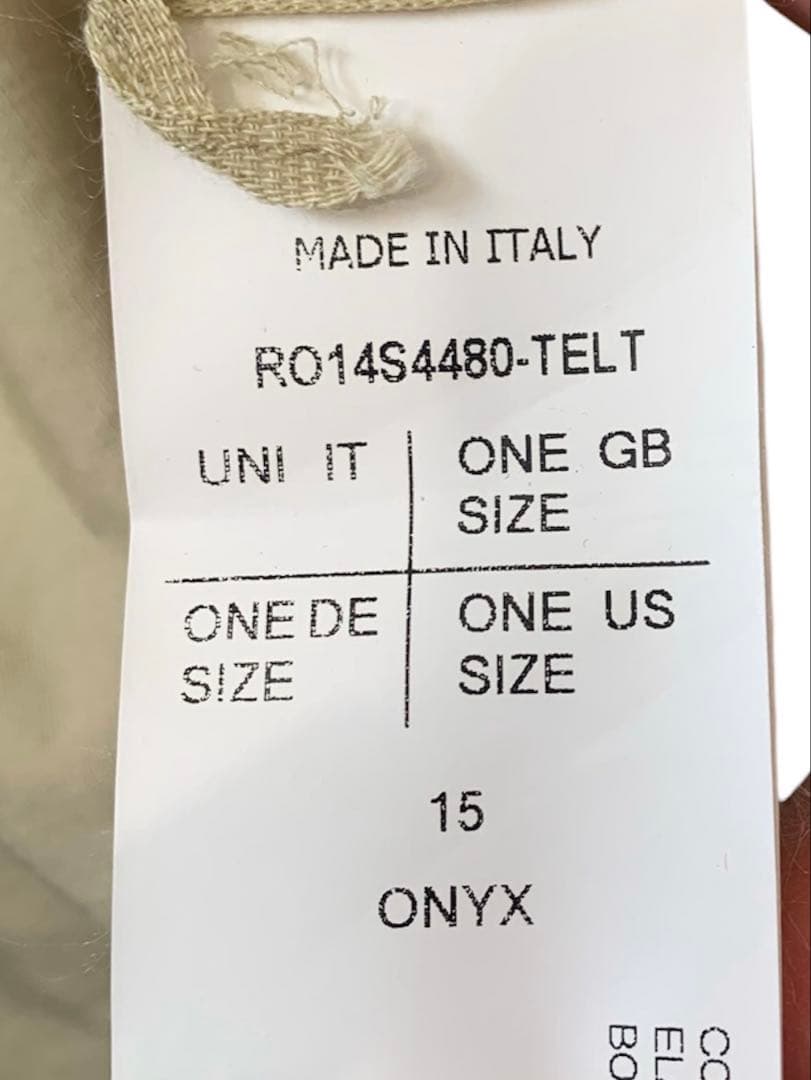 14ss RICK OWENS コレクション着用 帽子