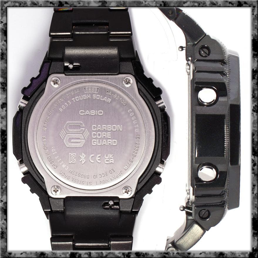 G-SHOCK GA-2100系 フルメタルMOD グレー迷彩