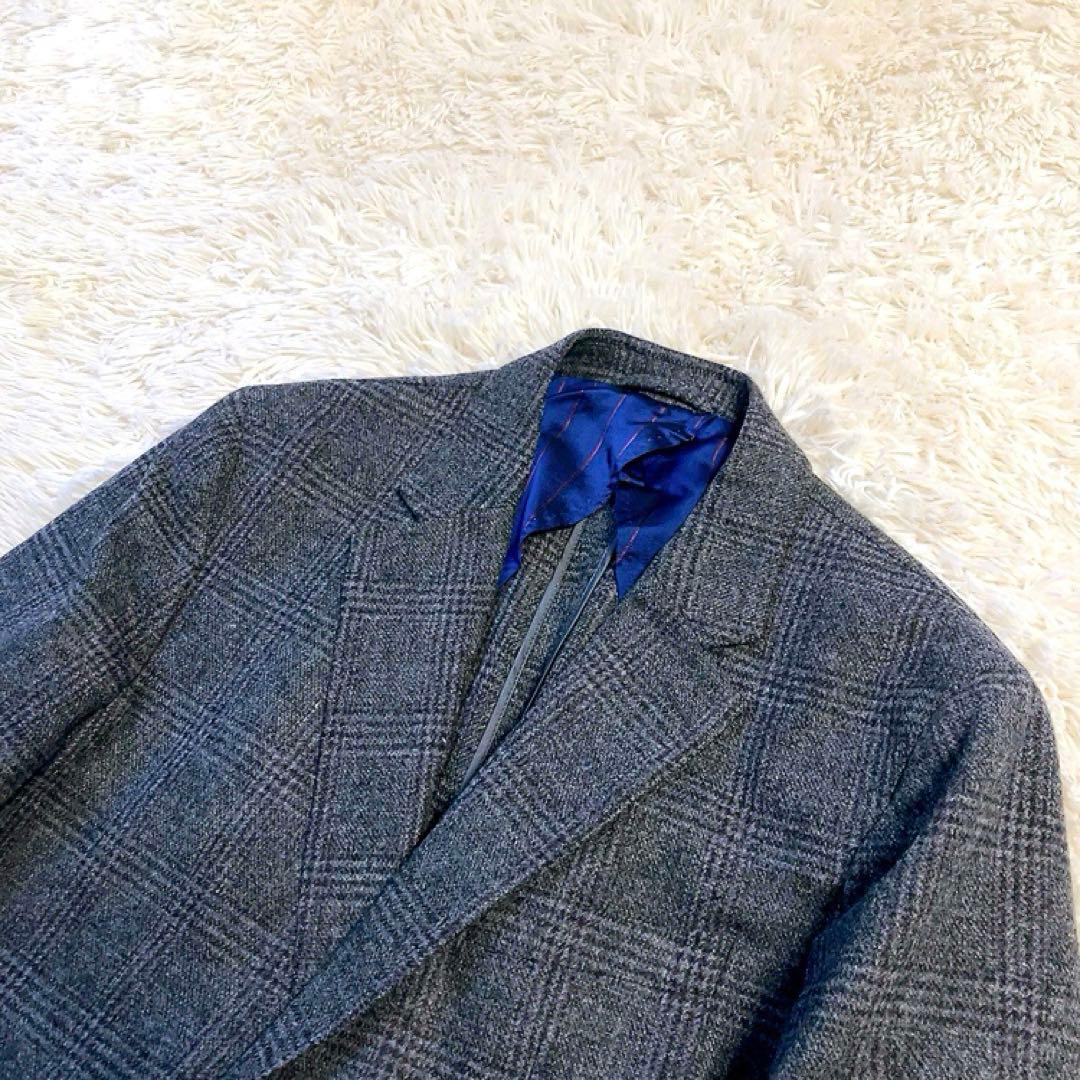 【FOX BROTHERS】HACKETT　テーラード　フランネル　チェックXL