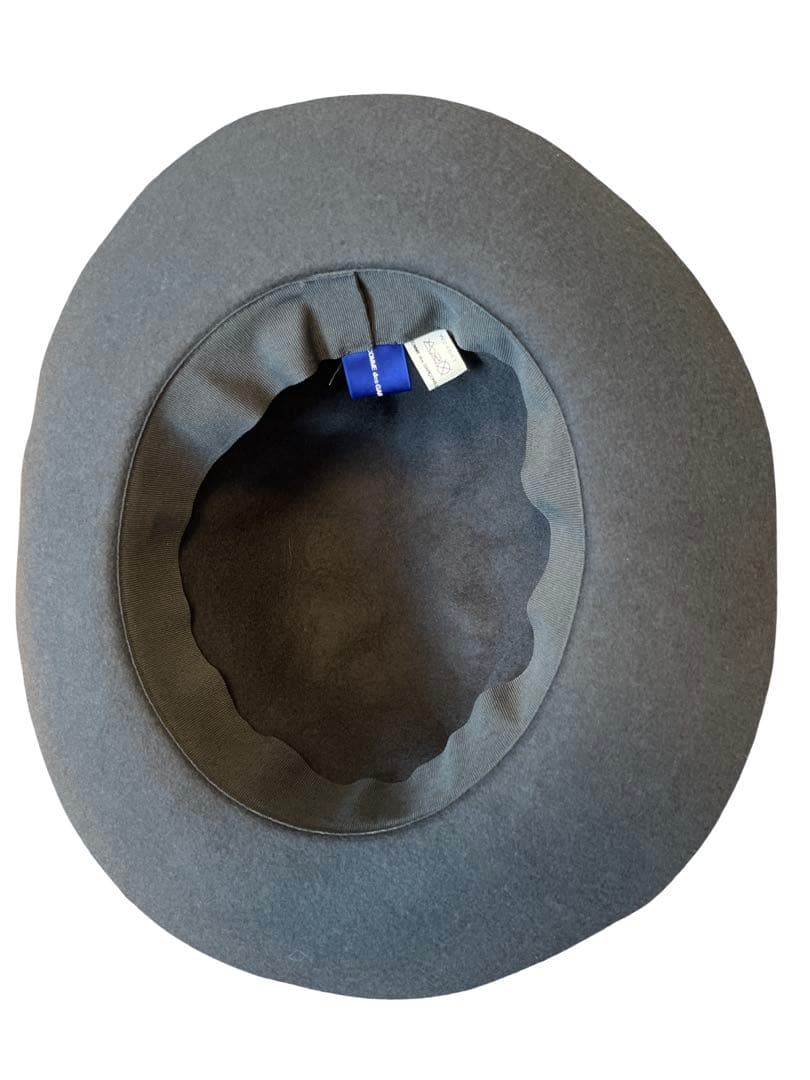 コムデギャルソン　ハット　フランス製　グレー