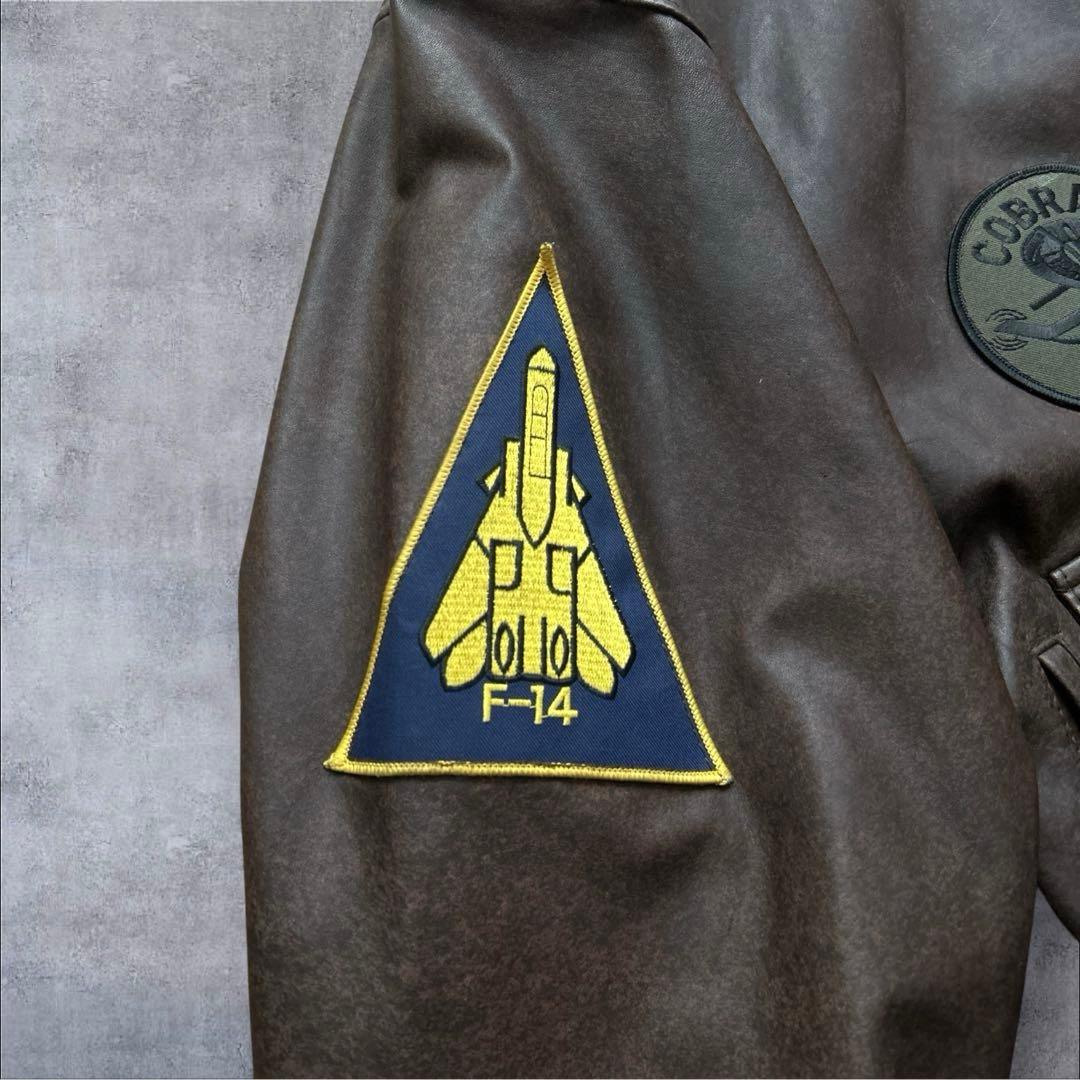美品　AVIREX A-2 フライトジャケット　トップガン　トムキャット