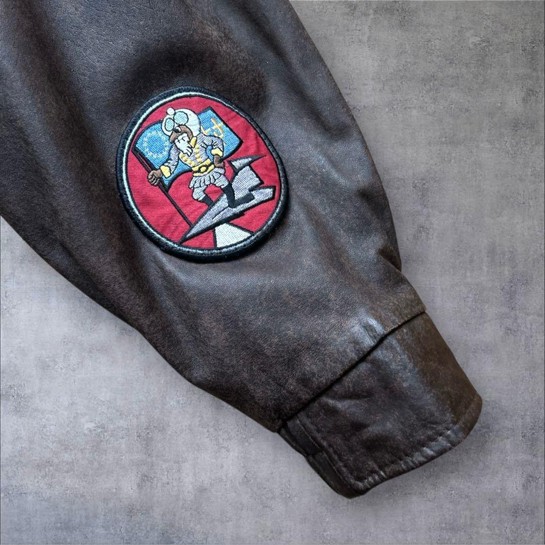 美品　AVIREX A-2 フライトジャケット　トップガン　トムキャット