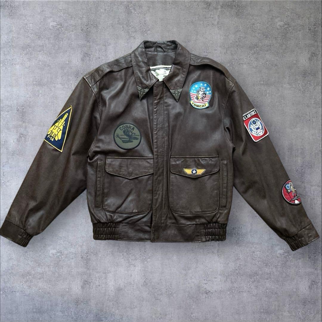美品　AVIREX A-2 フライトジャケット　トップガン　トムキャット
