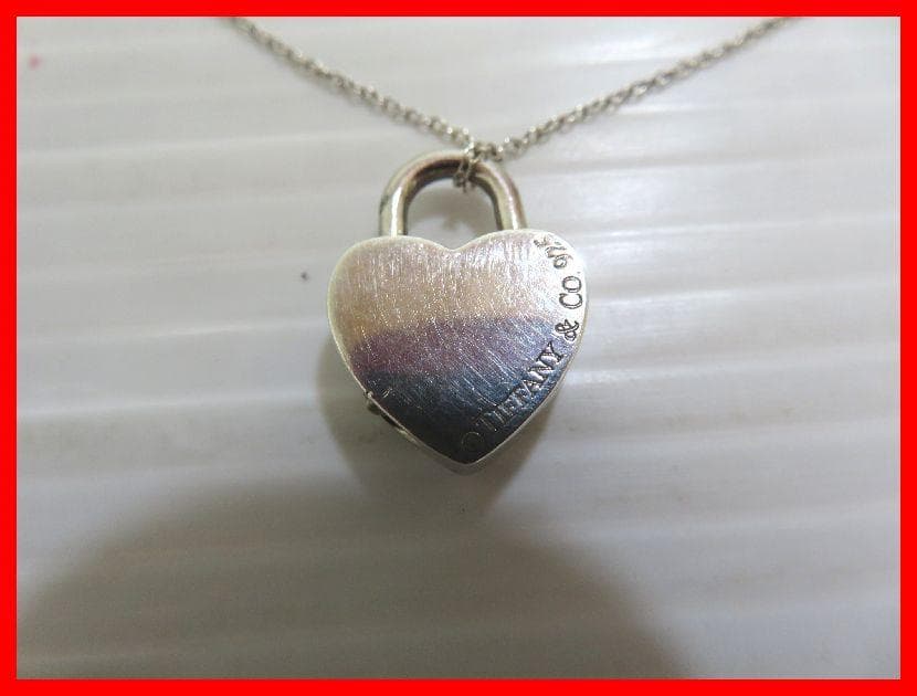 Tiffany&Co リターントゥハート ロック ネックレス 925 mム244