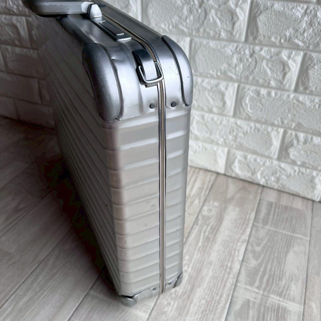 RIMOWA リモワ アルミアタッシュケース シルバー金属製