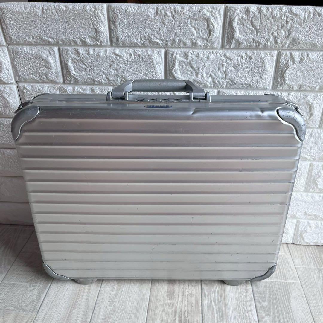 RIMOWA リモワ アルミアタッシュケース シルバー金属製