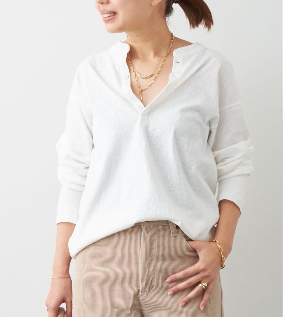 美品【AMERICANA/アメリカーナ】LONGSLEEVE Tシャツ