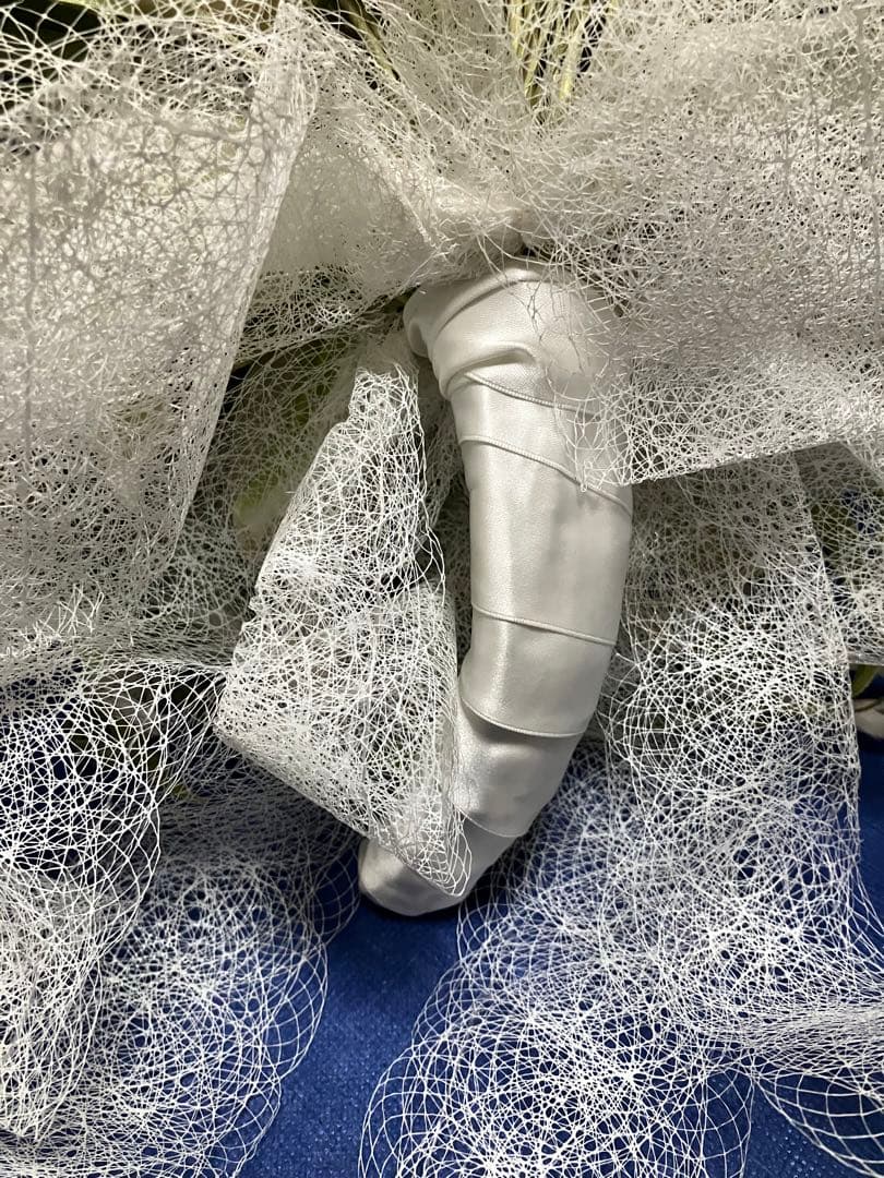 布花　染め花　アートフラワー　アンティーク風 特大ブーケ　１点