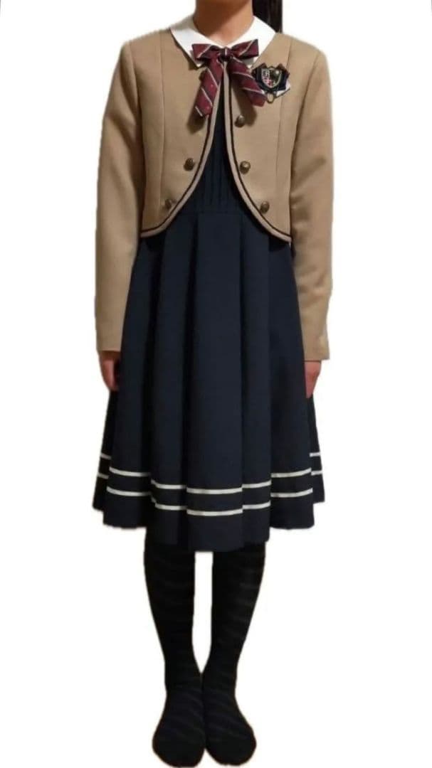 【美品】CHOPIN deux 卒服　卒業式　フォーマルワンピース 160